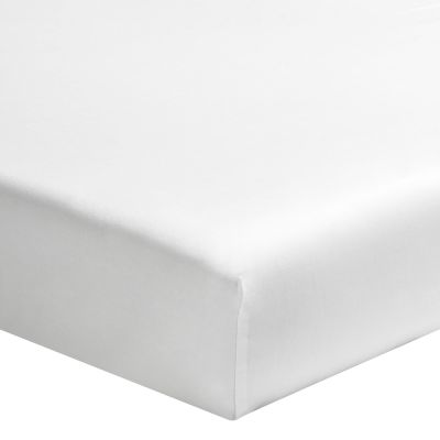 Sábana bajera blanca