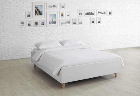Abrir la cama arcón blanca Novopen